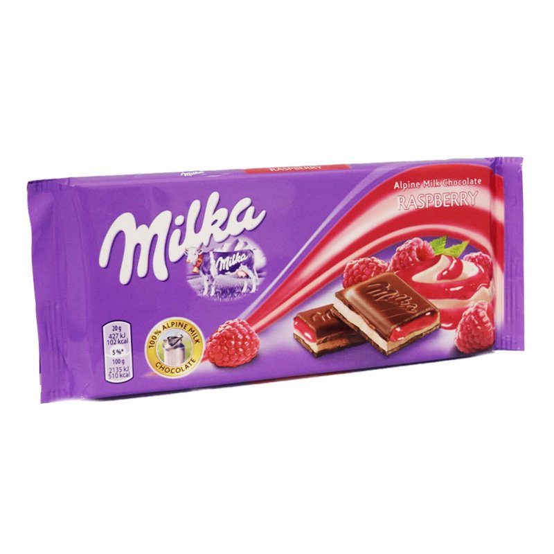Mjölkchoklad Hallon - 47% rabatt