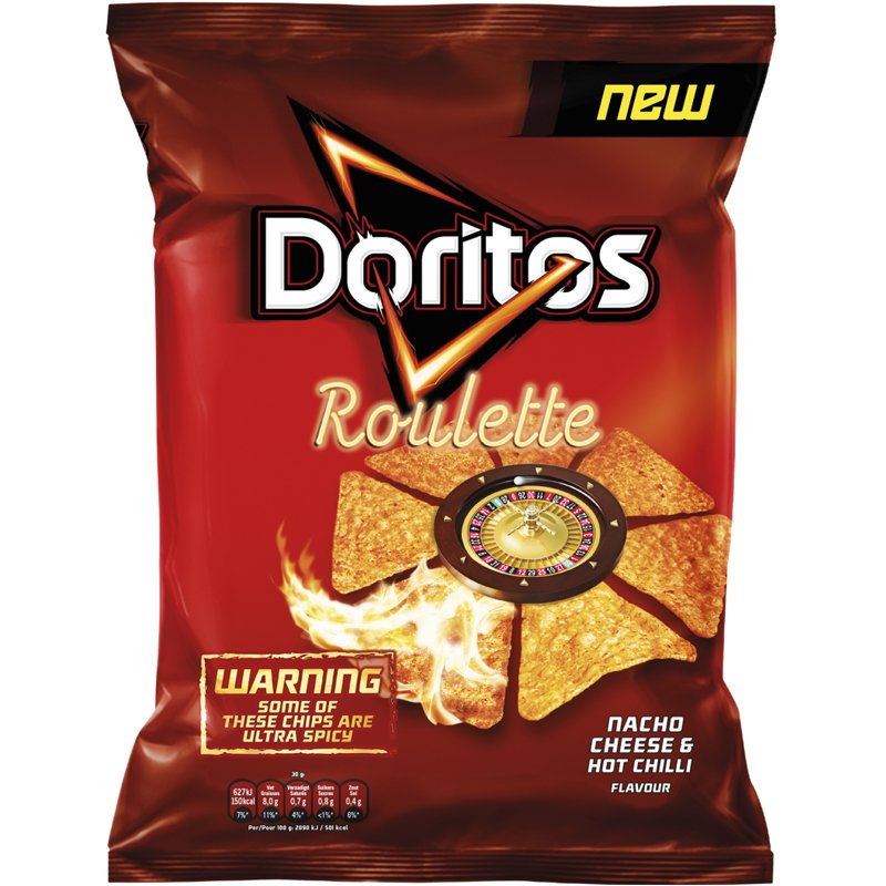 Snacks "Roulette" 170g - 68% rabatt