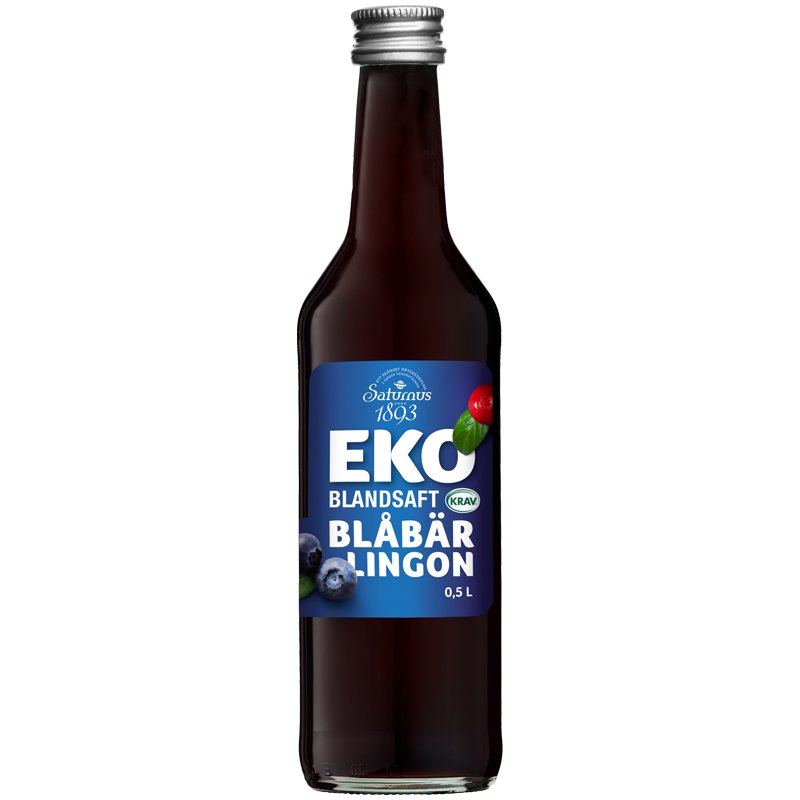 Eko Blandsaft Blåbär & Lingon - 44% rabatt