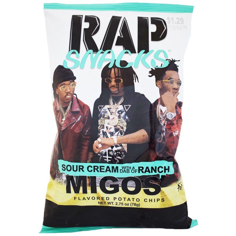 Potatischips "Sourcream & Ranch" 78g - 41% rabatt