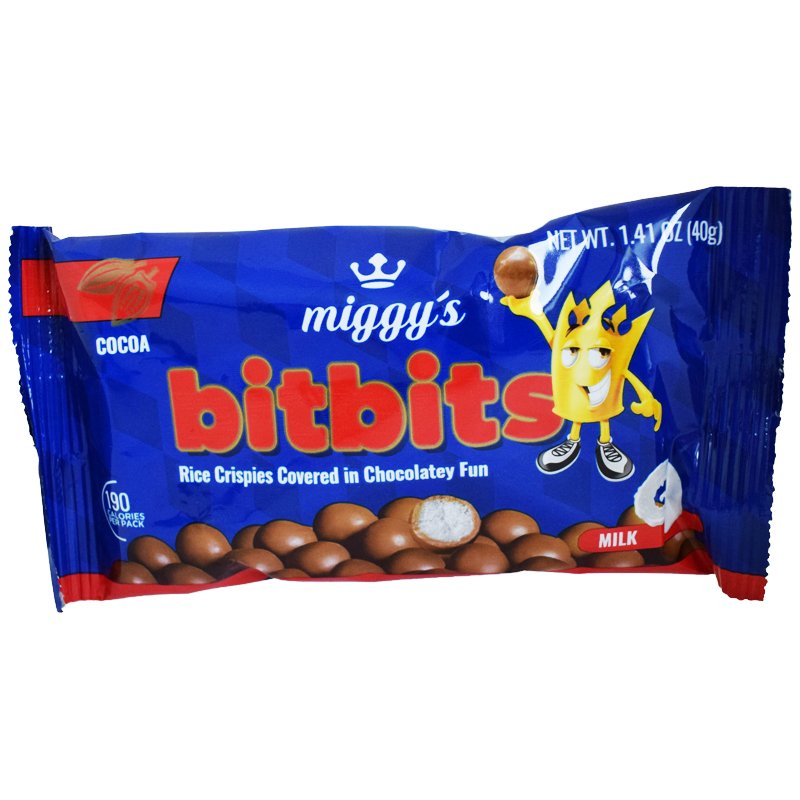 Godis "Bitbits Milk Chocolate" 40g - 40% rabatt