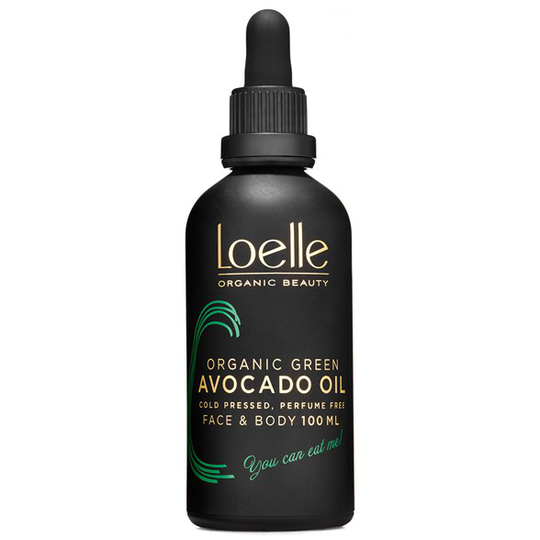 Loelle Ekologisk Grön Avokadoolja, 100 ml