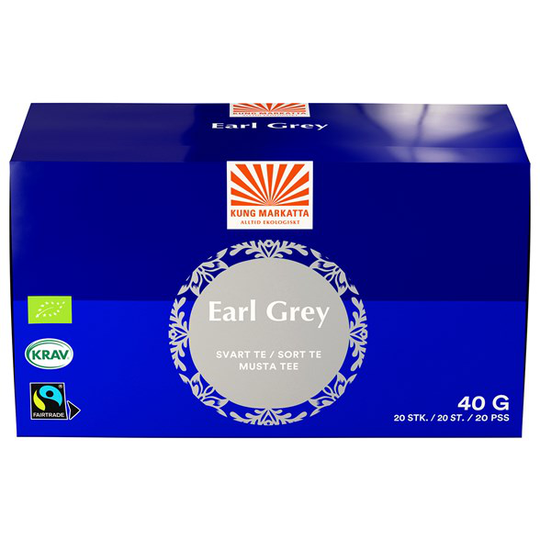 Kung Markatta Earl Grey, 20 påsar