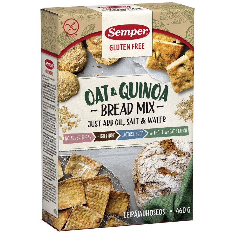 Brödmix Havre & Quinoa - 32% rabatt