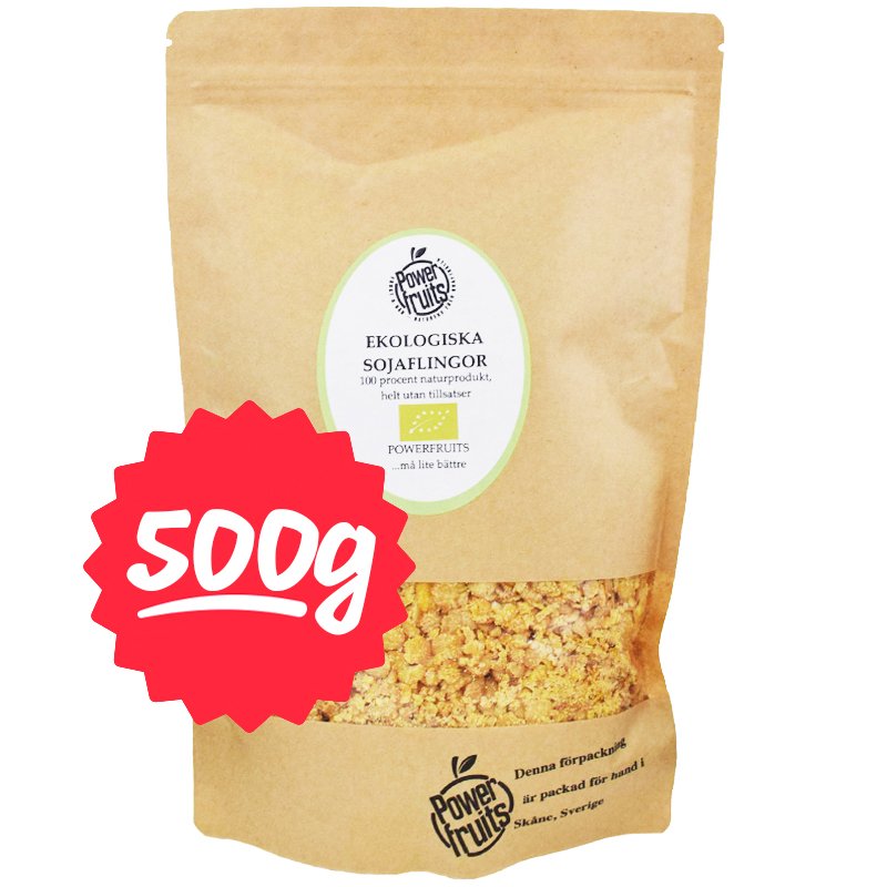 Eko Sojaflingor 500g - 50% rabatt
