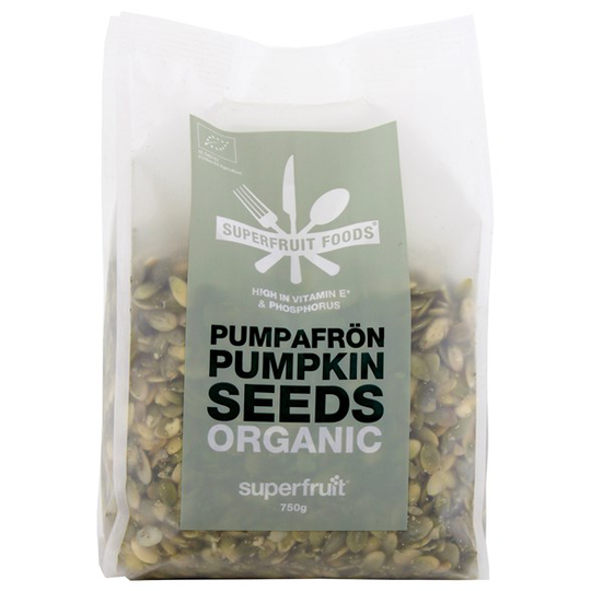 Superfruit Foods Ekologiska Pumpafrön, 750 g