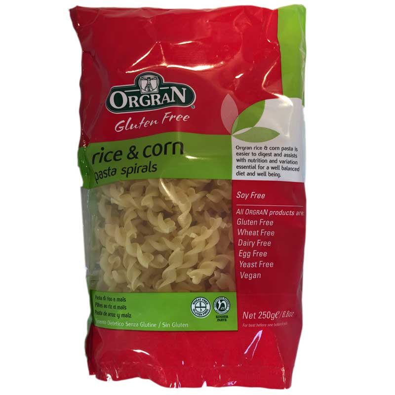 Pasta spiraler glutenfritt - 40% rabatt