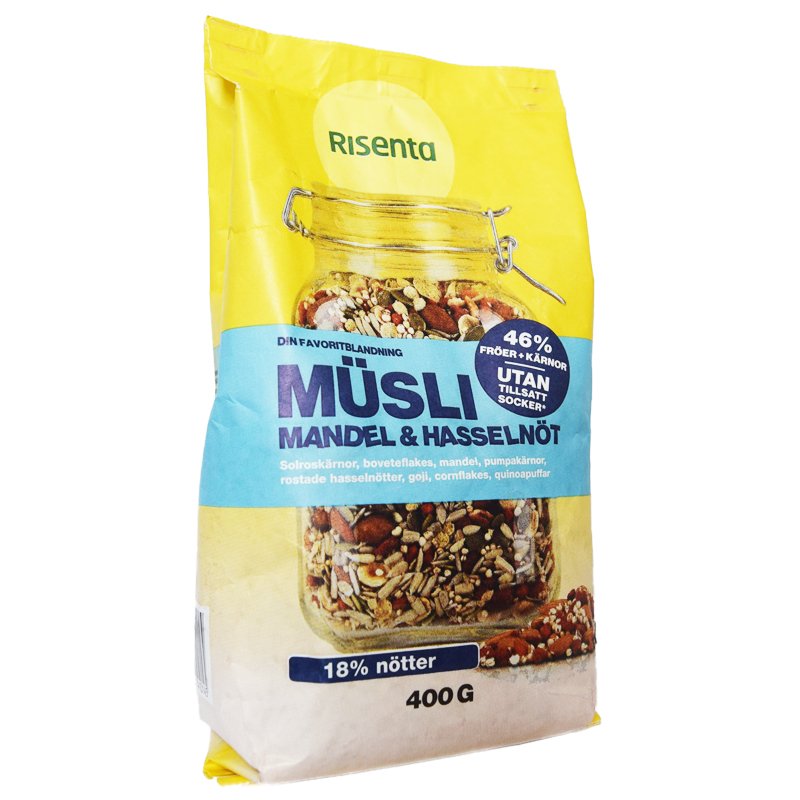 Müsli Mandel & Hasselnöt - 41% rabatt