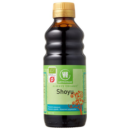 Urtekram Food Shoyu Sojasås, 250 ml