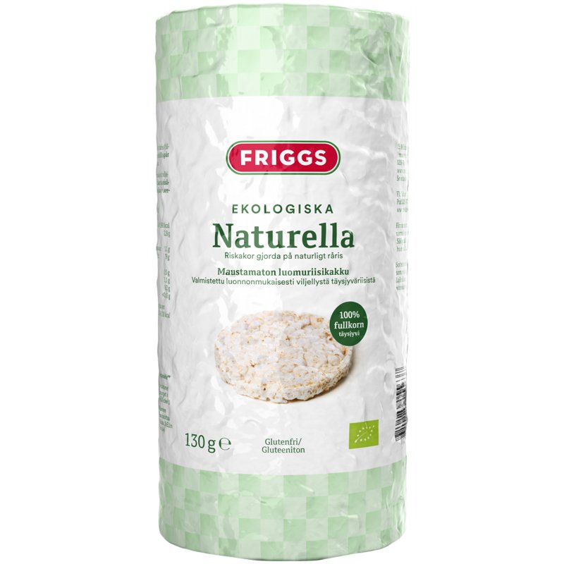 Eko Riskakor Naturella 130g - 19% rabatt