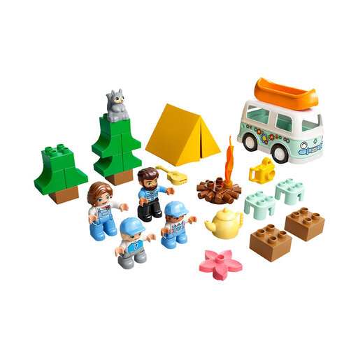 10946 DUPLO Familjeäventyr med husbil