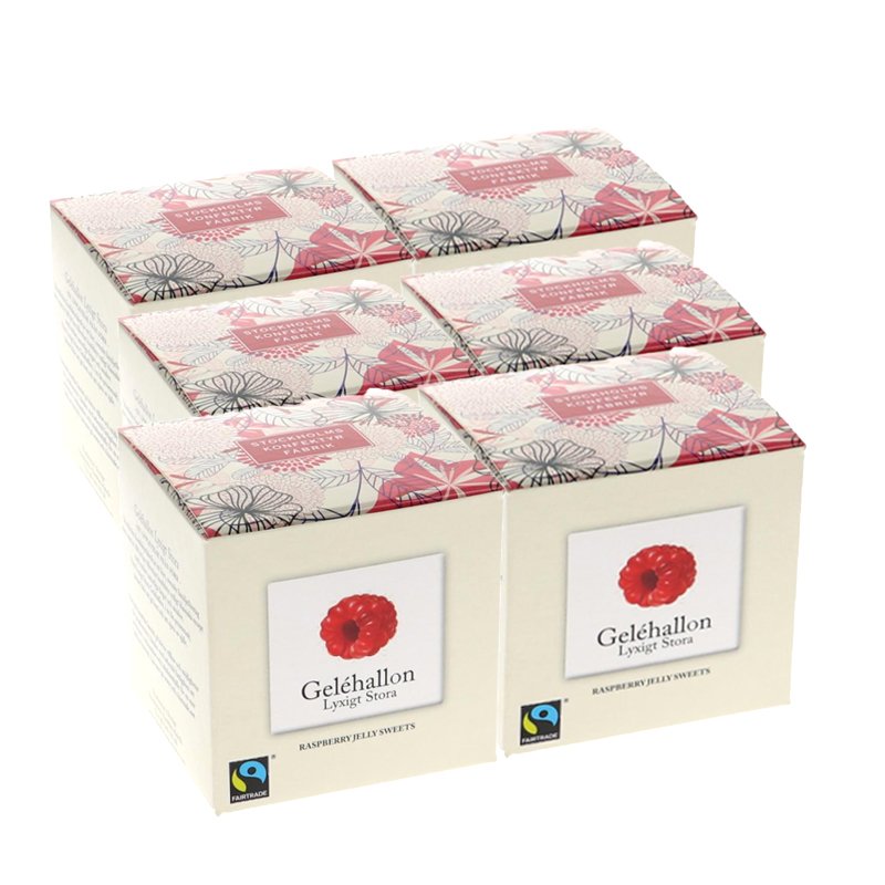 Geléhallon 6-pack - 35% rabatt