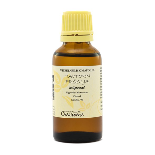 Crearome Ekologisk Havtornsfröolja Kallpressad 30 ml