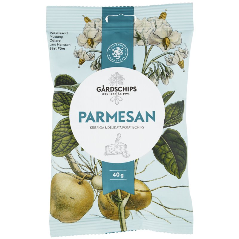 Potatischips Parmesan 40g - 41% rabatt