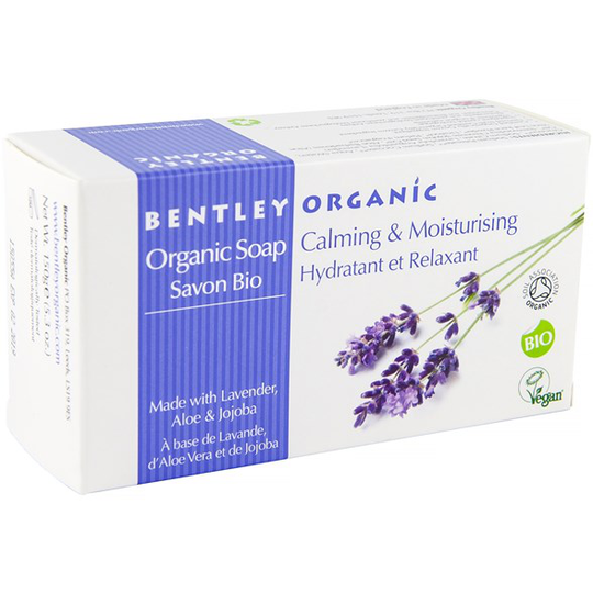 Bentley Organic Ekologisk Tvål Calming & Moisturising, 150 g