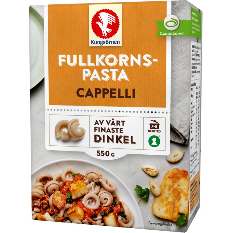 Fullkornspasta "Cappelli" 550g - 20% rabatt