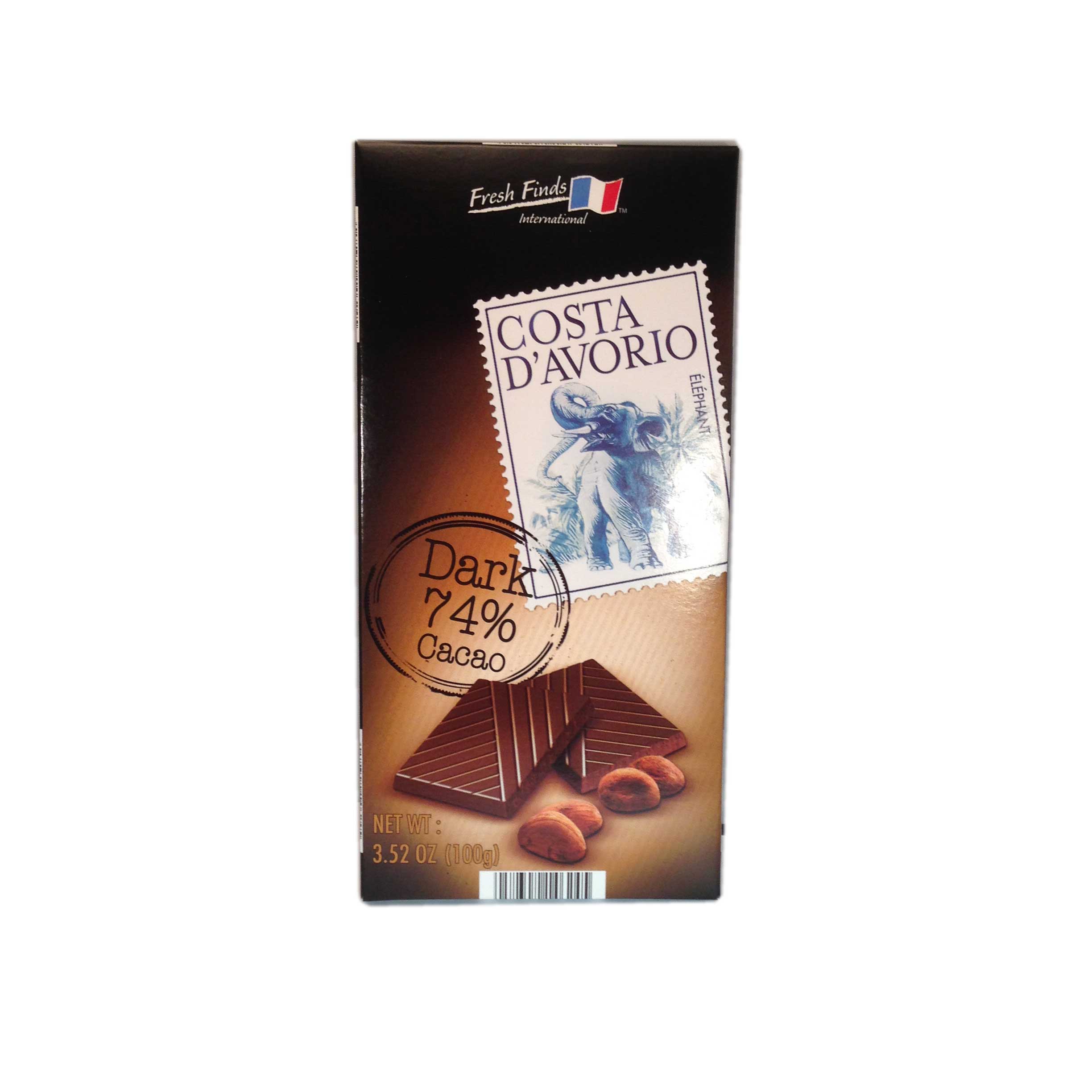 Chokladkaka Costa D'Avorio 74 % - 92% rabatt