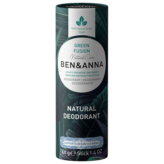 Ben & Anna Natural Soda Deo Stick Green Fusion, 40 g