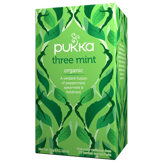 Pukka Herbs Örtte Three Mint, 20 påsar