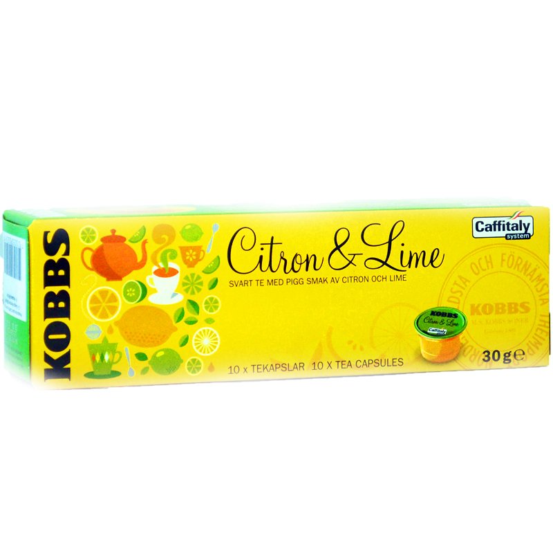 Te Citron & Lime Kapsel - 75% rabatt