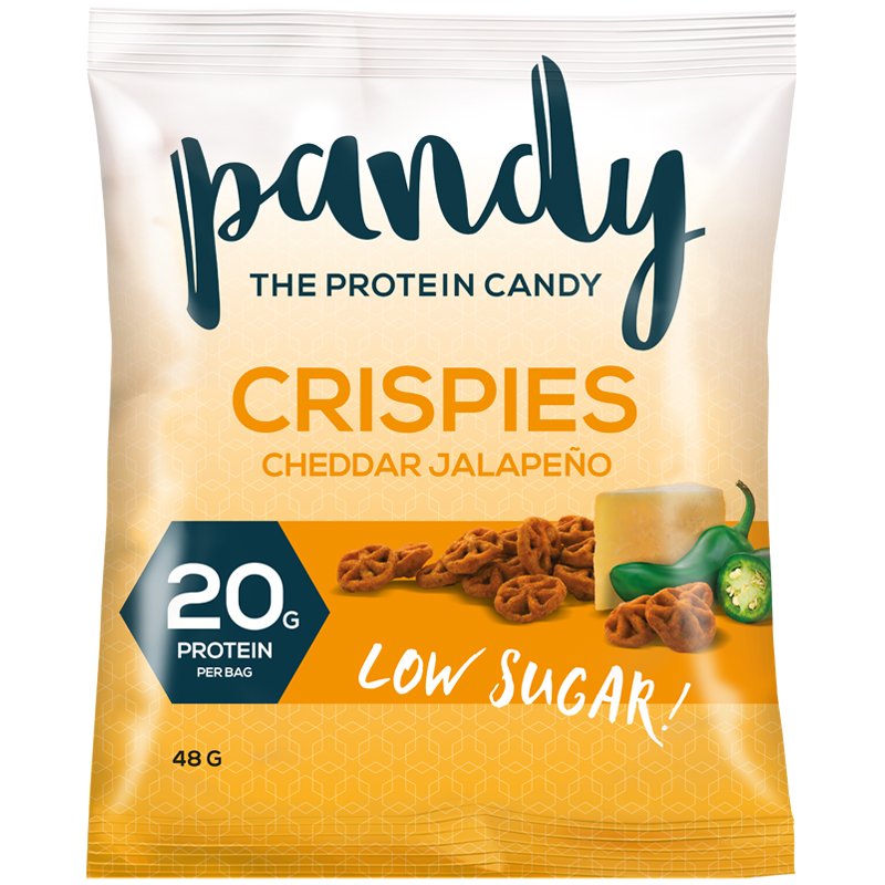 Crispies Cheddar & Jalapeno 48g - 52% rabatt