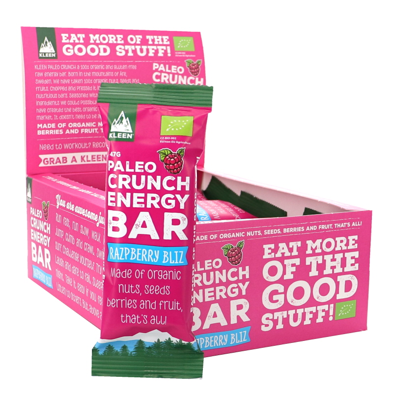 Energibars Raw Raspberry 12-pack - 40% rabatt