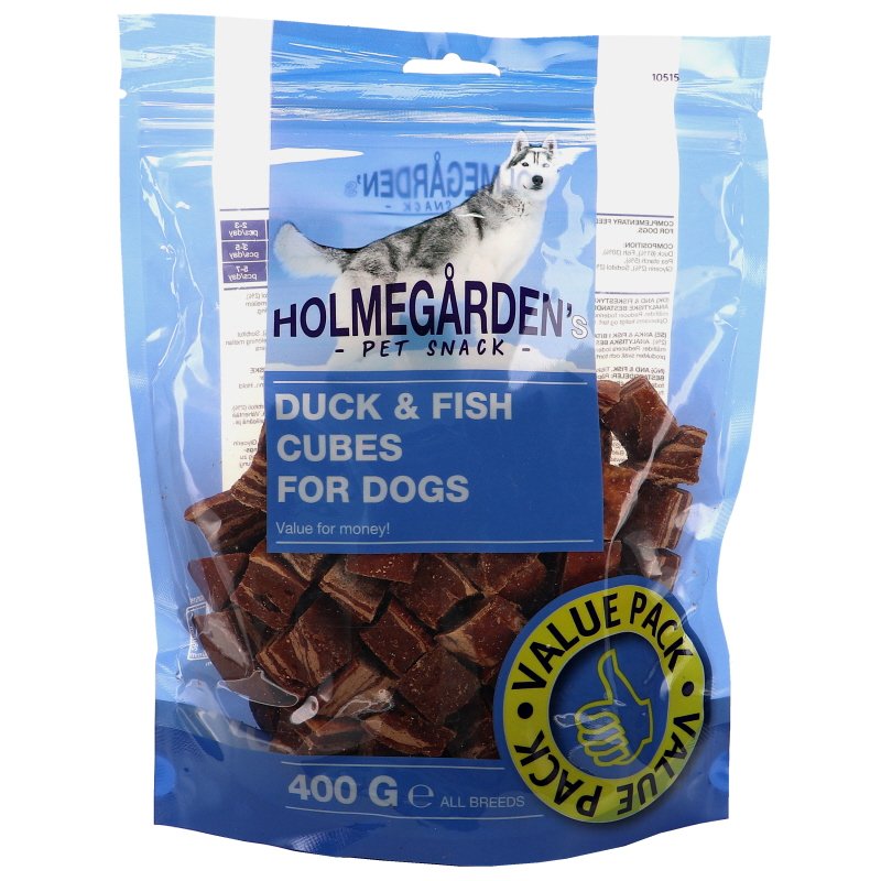 Snacksbitar Anka & Fisk - 30% rabatt