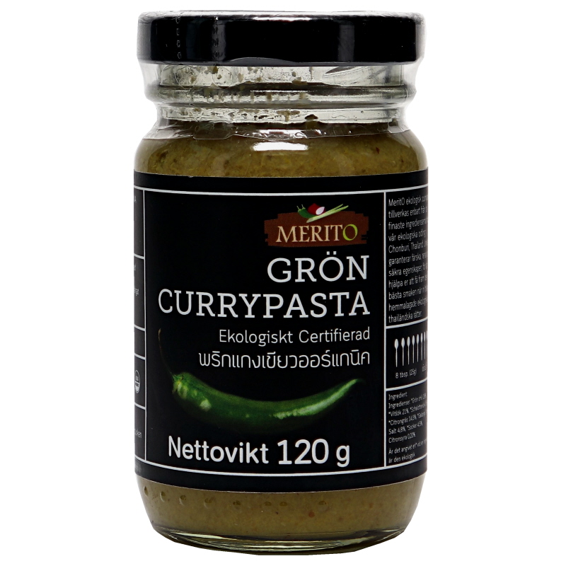 Grön Currypasta Eko - 26% rabatt