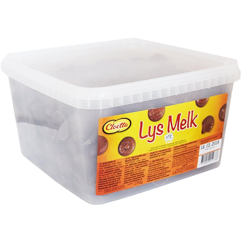 Choklad Lys Melk - 40% rabatt