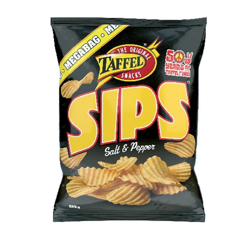 Potatischips "Salt & Pepper" 325g - 40% rabatt