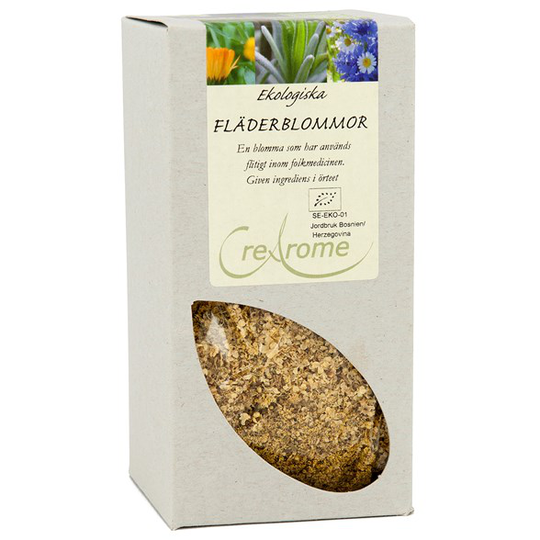 Crearome Ekologiska Fläderblommor, 100 g