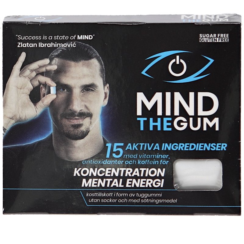 Koffeintuggumin 9-pack - 36% rabatt