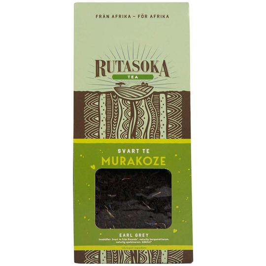 Rutasoka Eko Murakoze Svart Löste Earl Grey Apelsin