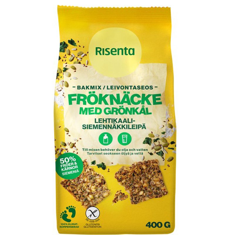 Bakmix Fröknäcke Med Grönkål - 30% rabatt