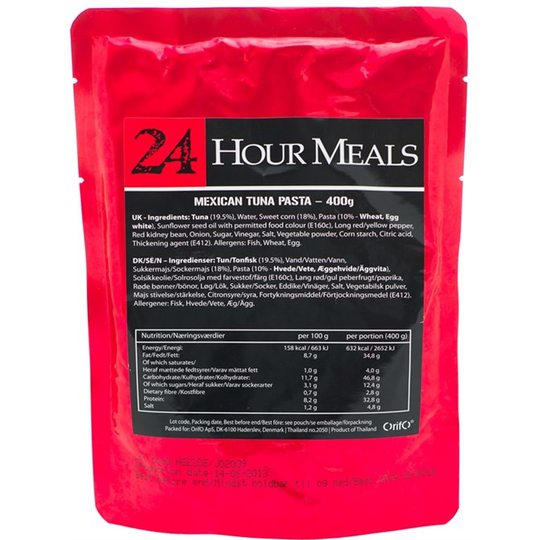 24Hour Meals Mexican tuna Pasta