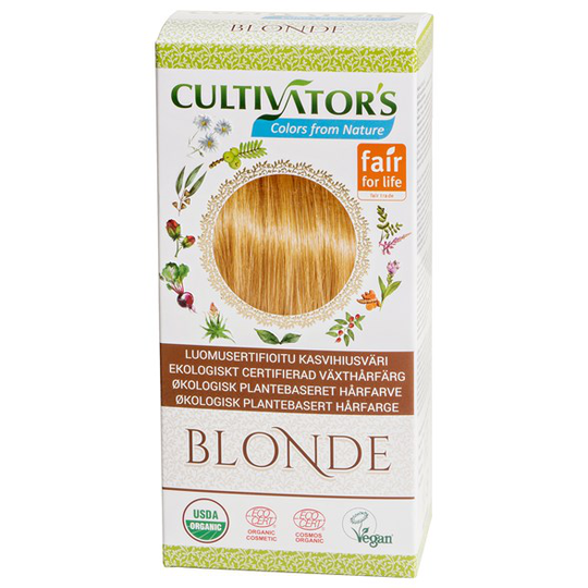 Cultivator’s Ekologisk Örthårfärg, 100 g Blonde