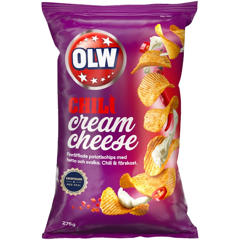 Chips Chili Cream Cheese - 19% rabatt