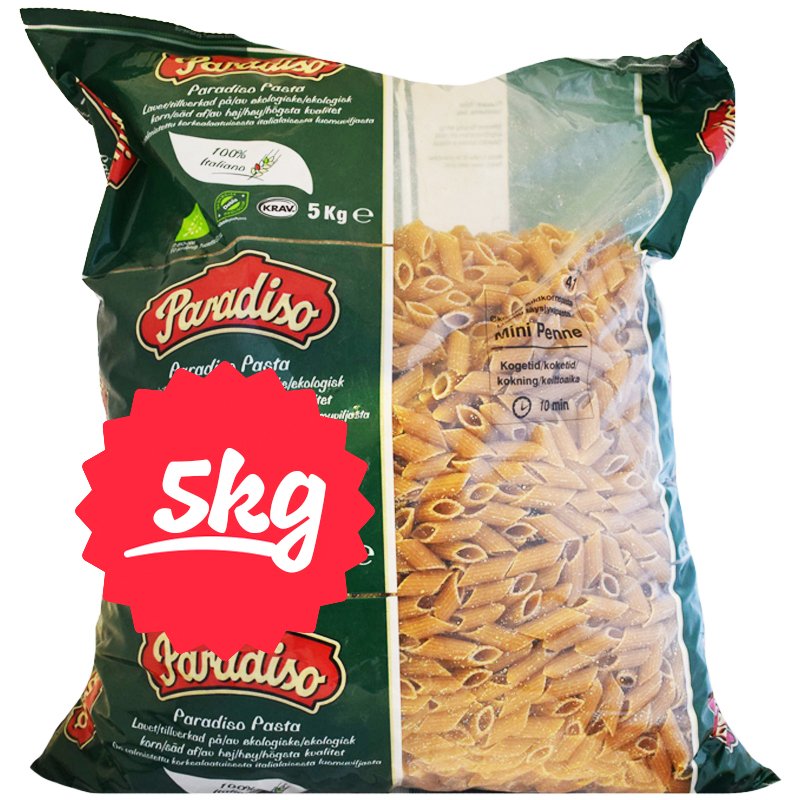 Eko Pasta "Mini Penne" 5kg - 54% rabatt