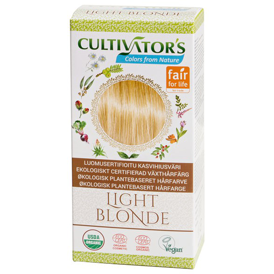 Cultivator’s Ekologisk Örthårfärg, 100 g Light Blonde