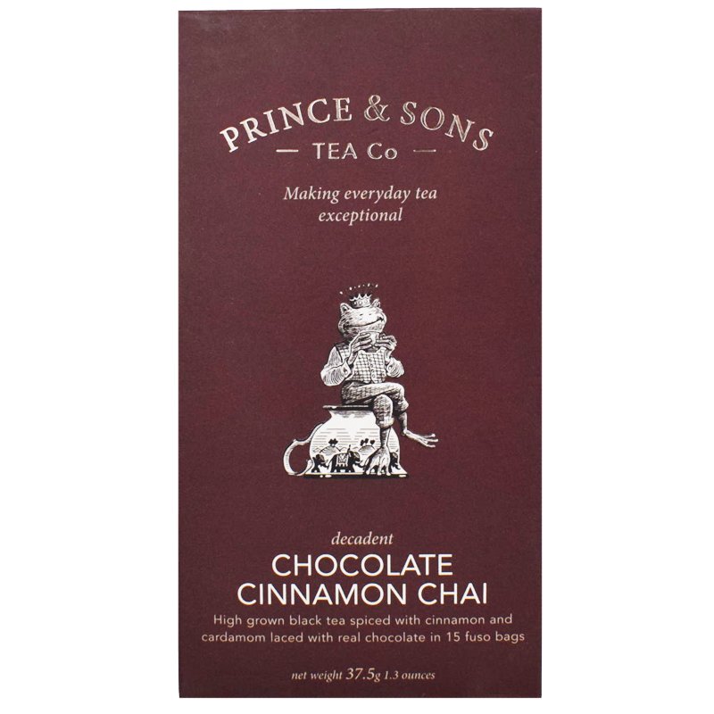 Te "Chocolate, Cinnamon Chai" 37,5g - 63% rabatt