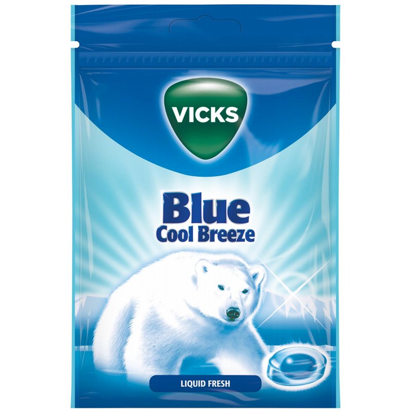 Pastiller "Blue Cool Breeze" 72g - 9% rabatt