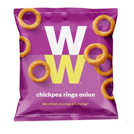 Snacks "Chickpea Rings Onion" 20g - 33% rabatt