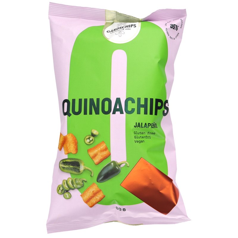 Quinoa Chips Jalapeno - 15% rabatt