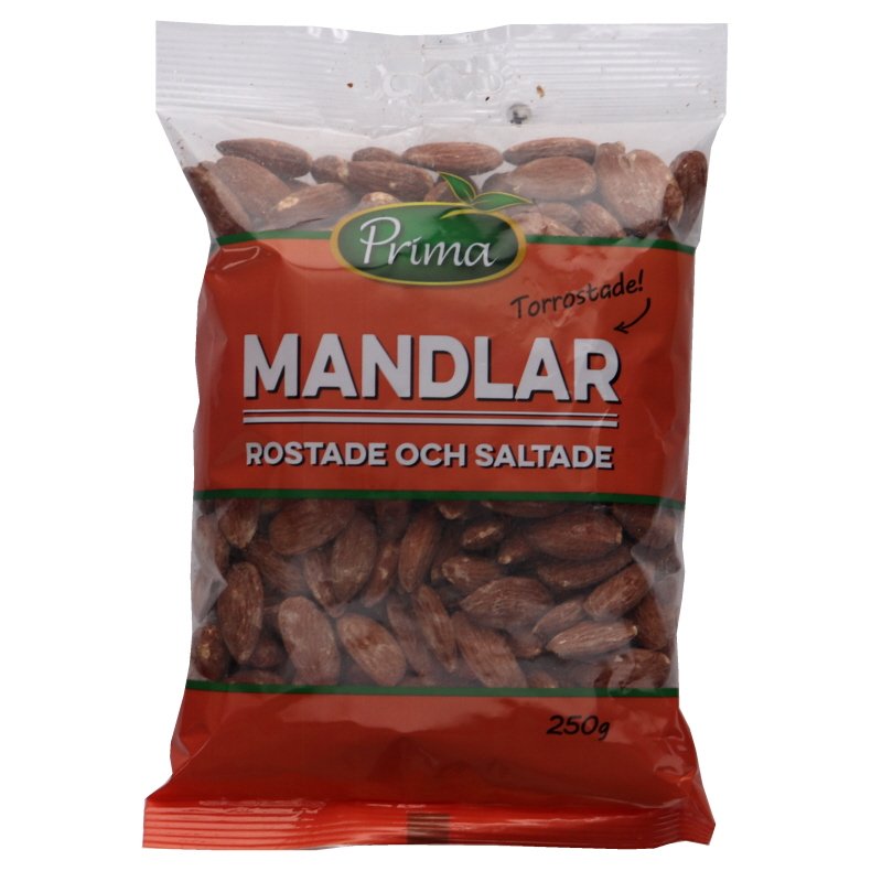 Mandlar Rostade & Saltade - 22% rabatt