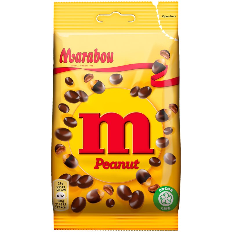 M Peanut - 22% rabatt