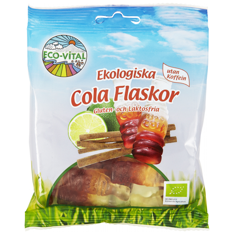 Colaflaskor 90g - 32% rabatt