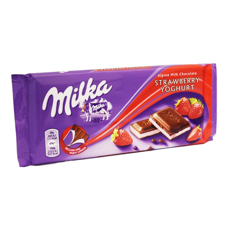 Mjölkchoklad Jordgubb & Yoghurt - 47% rabatt