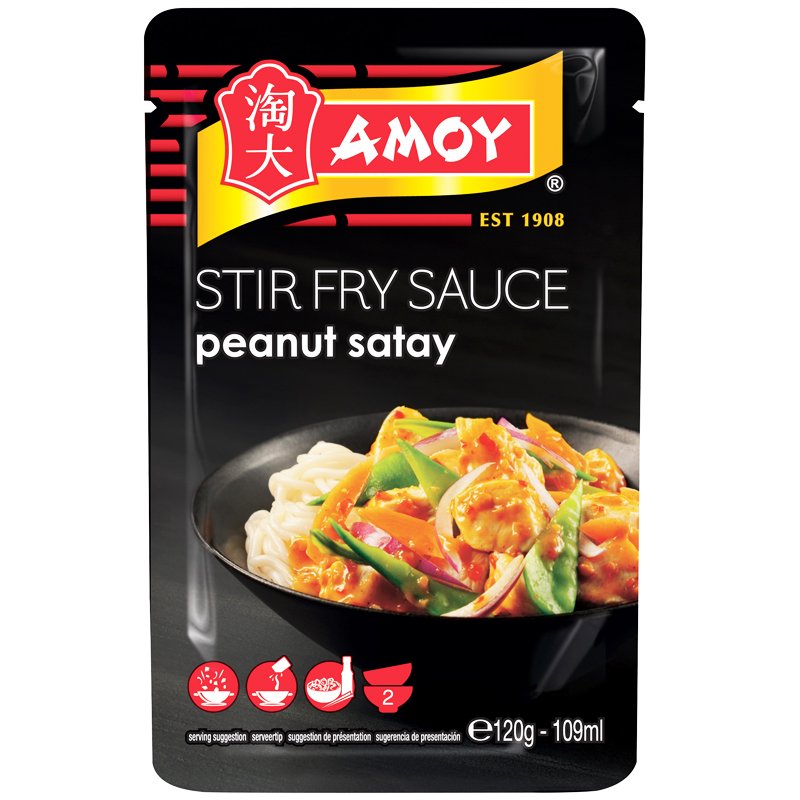Woksås "Peanut Satay" 120g - 25% rabatt