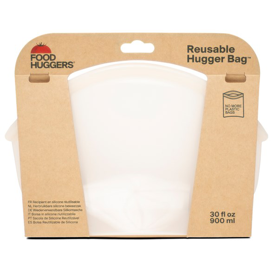 Food Huggers Hugger Bag Förvaringspåse Silikon - Champagne Frost 900 ml