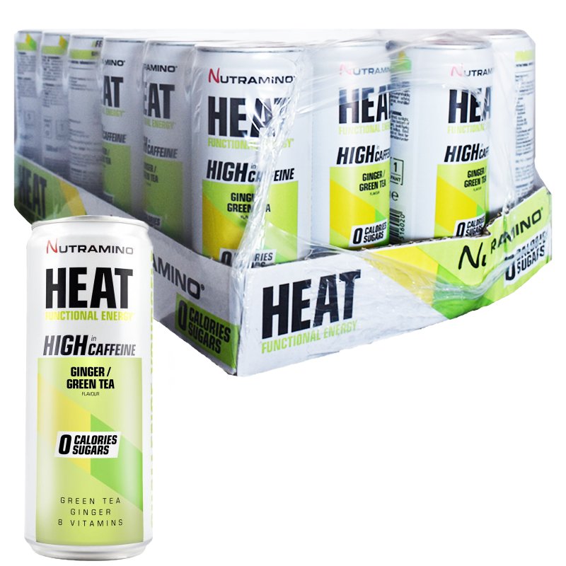 Hel Platta Funktionsdryck "Ginger & Green Tea" 24 x 330ml - 68% rabatt